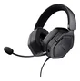 Trust GXT 492 Carus - Auriculares Gaming Diadema con Micrófono Boom Extraíble - Cable 3.5 mm, 50 mm, Circumaural Negro para PC, PlayStation, Xbox, Switch
