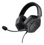 Trust GXT 492 Carus - Auriculares Gaming Diadema con Micrófono Boom Extraíble - Cable 3.5 mm, 50 mm, Circumaural Negro para PC, PlayStation, Xbox, Switch