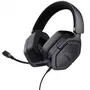 Trust Gaming Auriculares Gaming GXT 492 Carus con Micrófono Jack 3.5 Negros para PC Consolas