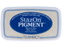 Tsukineko STAZON PIGMENT Almohadilla de Tinta Azul Opaco