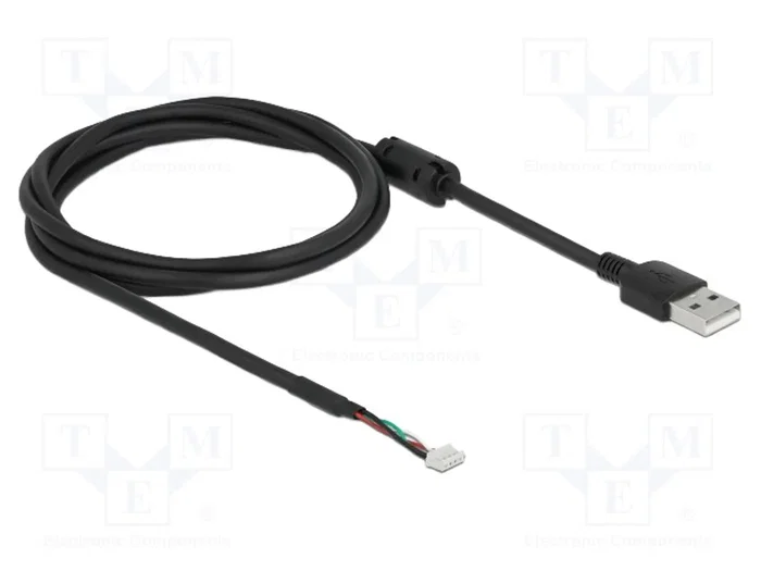 DeLOCK Cable de conexión USB 2.0 para módulos de cámara V6 de 4 pines, 1,5 m DeLOCK Cable de conexión USB 2.0 para módulos de cámara V6 de 4 pines, 1,5 m