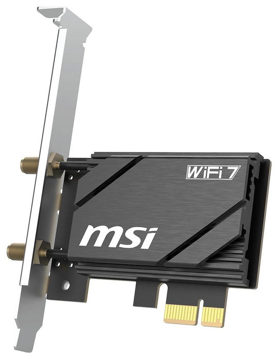 MSI Herald BE6500 WiFi 7 PCIe x1 MSI Herald BE6500 WiFi 7 PCIe x1