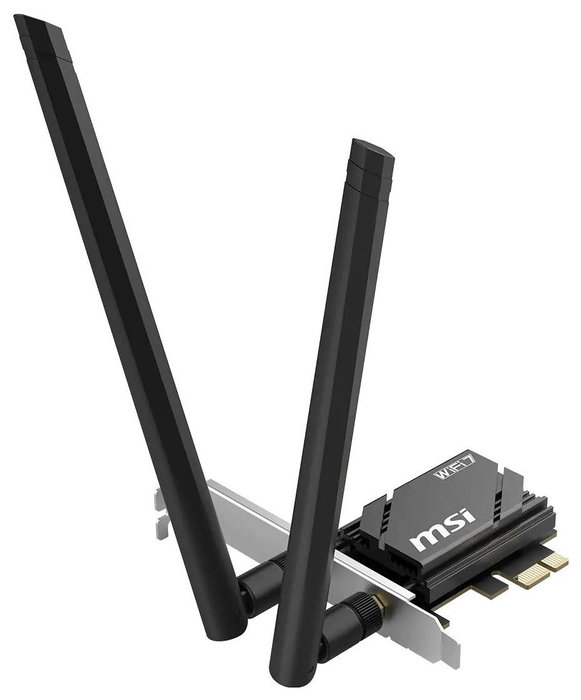 MSI Herald BE6500 WiFi 7 PCIe x1 MSI Herald BE6500 WiFi 7 PCIe x1