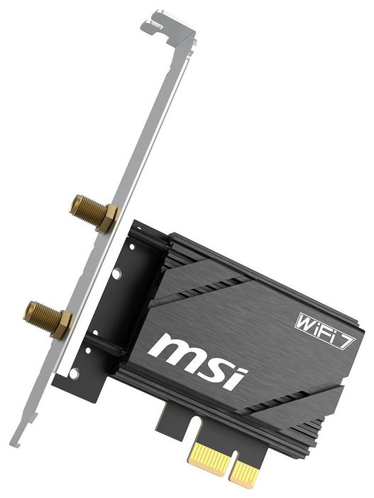 MSI Herald BE6500 WiFi 7 PCIe x1 MSI Herald BE6500 WiFi 7 PCIe x1