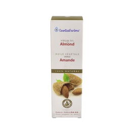 ESENTIAL AROMS Aceite Vegetal de Almendra Dulce 100Ml para Rostro y Cuerpo