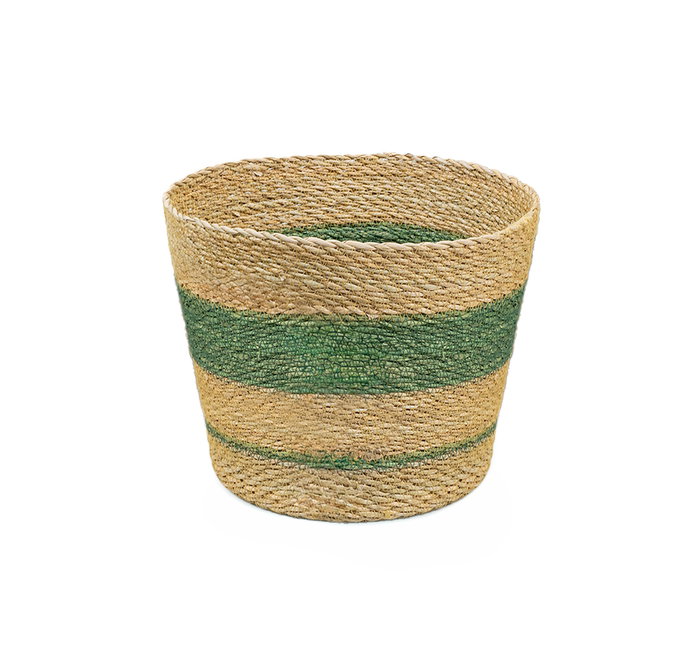 Inde Cesta Cónica Seagrass 30 cm (24 Unidades)