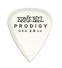 Ernieball Bolsa De Púas Prodigy Blanca 2.0 Mm - 6 Unidades