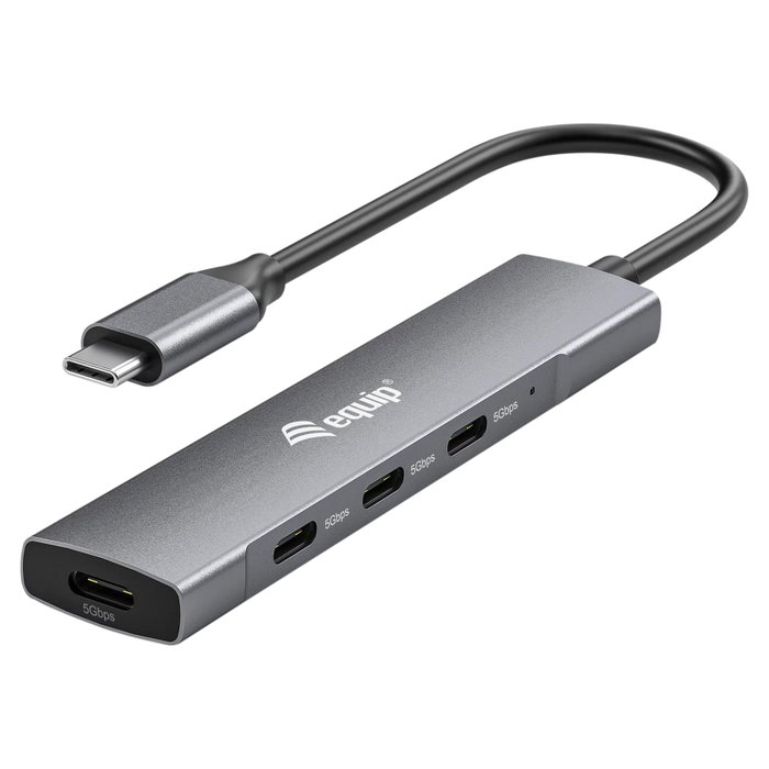 Equip Hub USB-C 128963 con 4 puertos USB 3.2 Gen 1 Equip Hub USB-C 128963 con 4 puertos USB 3.2 Gen 1