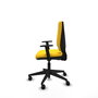 PIQUERAS Y CRESPO Silla de oficina Elche en Similpiel Amarillo