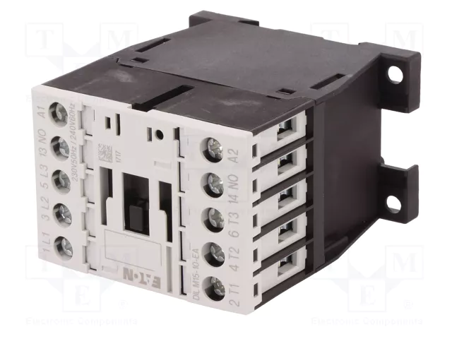 EATON ELECTRIC Contactor DILM15 3-polar 15A 230VAC