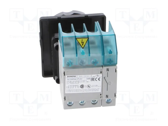 SIEMENS 3LD3 Interruptor de aislamiento 3+N 16A