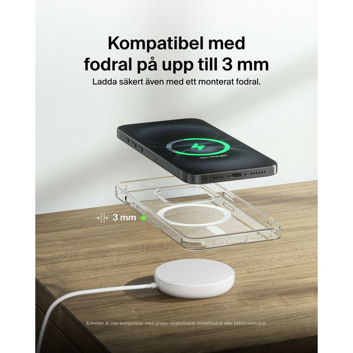 Cargador Inalámbrico Belkin WIA011KQWH Blanco