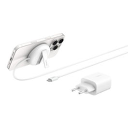 Belkin Base Carga Inalámbrica Qi2 15W con Cable y Cargador Blanco