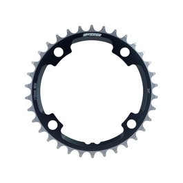 FSA Plato ROUTE 34D 110mm BCD Negro Anodizado Aluminio