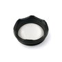Edm Lupa Roscada Cono Modelo 36100 Compatible con Referencia 36100 Recambio Linterna Negro Transparente Ø 3,5 cm