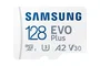 Samsung 128GB MB-MC128S Tarjeta de Memoria MicroSDXC EVO Plus UHS-I U3/V30/A2, 160MB/s, con Adaptador SD, Resistente para Smartphone, Consola y Tablet