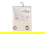 Giftdecor Cortina Rayas Plegadas Beige 140 x 260 cm (Set de 6)