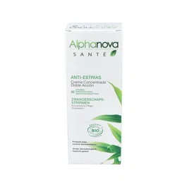ALPHANOVA Crema Antiestrías Doble Acción 150 ml Bio - Certificado Ecocert Greenlife para Embarazo, Piel Seca