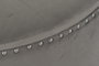 DKD Home Decor Puf Descalzadora con Tapa Gris y Plateado