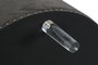 DKD Home Decor Puf Descalzadora con Tapa Gris y Plateado