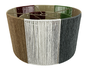 DKD Home Decor Set de 3 Lámparas de Fibra Multicolor