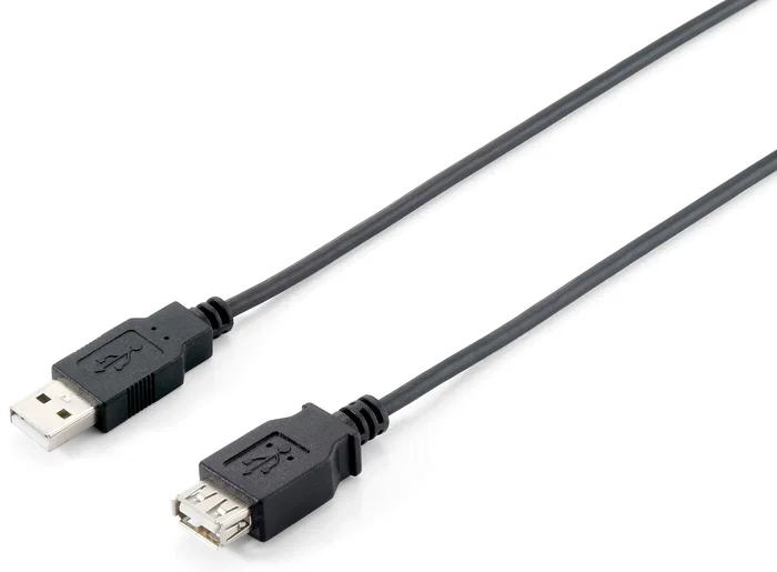 Equip Cable de Extensión USB 2.0 Tipo A Macho a Hembra 3m