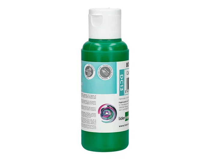 Liderpapel Pintura acrílica verde oscuro 80 ml