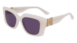 Karl Lagerfeld KL6125S-280 Gafas de sol beige con cristal morado