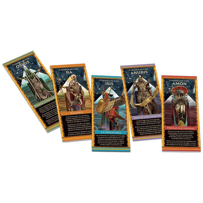 CMON Ankh: Dioses de Egipto - Juego de Mesa Estratégico con Miniaturas, 2-5 Jugadores, Duración 90 Minutos, Edad 14+, Idioma Español