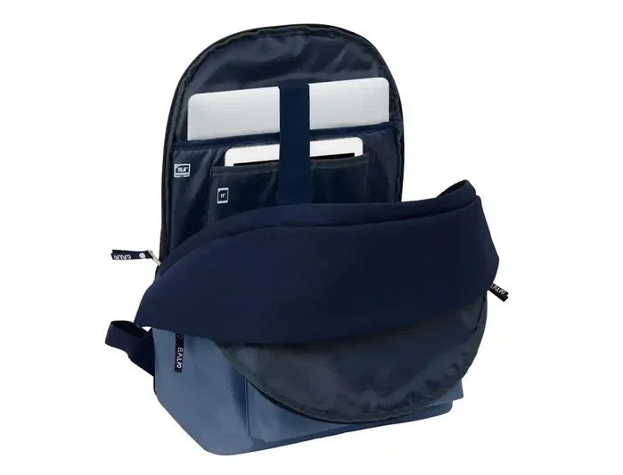 Safta Mochila Doble para Portátil 15,6 Pulgadas con USB El Pulpo Azul Safta Mochila Doble para Portátil 15,6 Pulgadas con USB El Pulpo Azul
