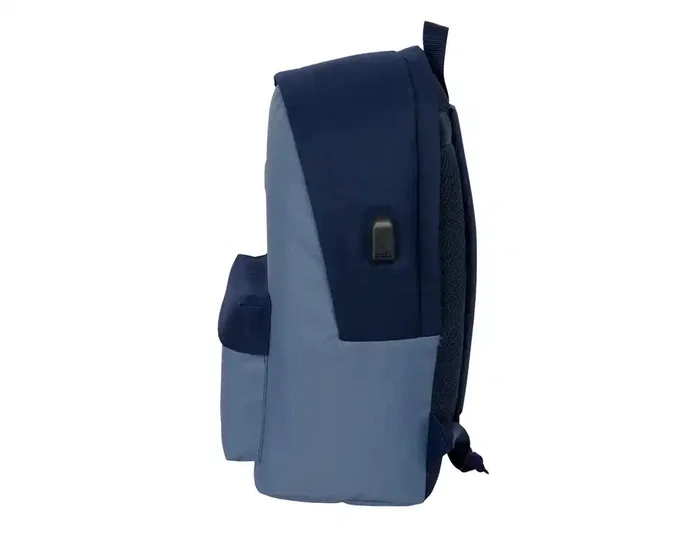 Safta Mochila Doble para Portátil 15,6 Pulgadas con USB El Pulpo Azul Safta Mochila Doble para Portátil 15,6 Pulgadas con USB El Pulpo Azul