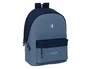 Safta Mochila Doble para Portátil 15,6 Pulgadas con USB El Pulpo Azul
