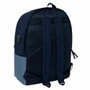 Safta Mochila Doble para Portátil 15,6 Pulgadas con USB El Pulpo Azul