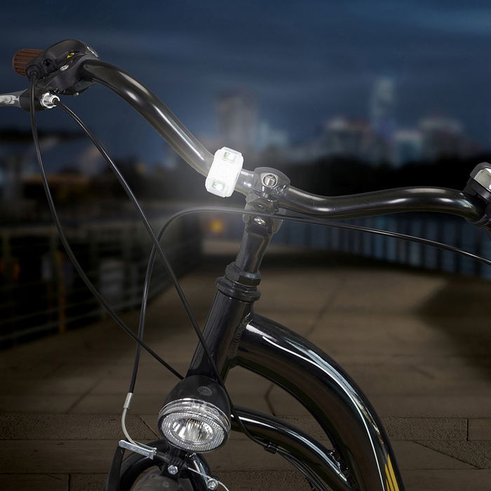 Be Mix Velo Luces Led Delantera Y Trasera para Bicicleta y Patinete con 3 Modos de Luz, Resistentes a Salpicaduras
