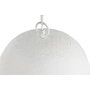 DKD Home Decor Lámpara de Techo de Hierro Patinado Blanco y Dorado