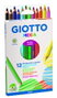 Giotto C.12 Lápices Mega Colores Surtidos