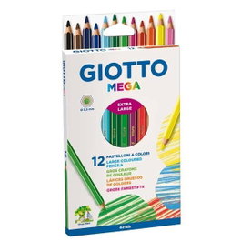 Giotto C.12 Lápices Mega Colores Surtidos