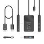 Aisens Docking USB-C a HDMI ASWL-H2KDC30M05-BK Negro
