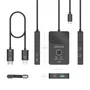 Aisens Docking USB-C a HDMI Inalámbrico y Alámbrico ASWL-H2KDC30M05-BK Negro
