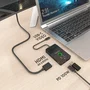 Aisens Docking USB-C a HDMI Inalámbrico y Alámbrico ASWL-H2KDC30M05-BK Negro