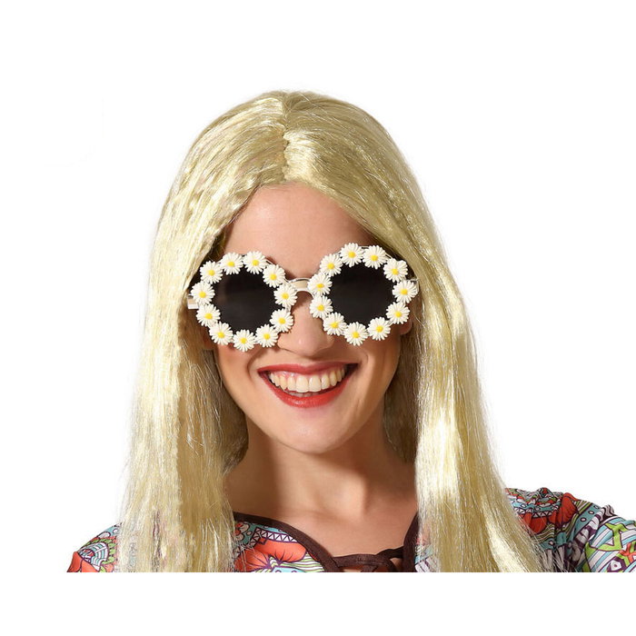 Gafas de sol hippie años 60 flores Gafas de sol hippie años 60 flores
