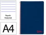 Liderpapel Cuaderno Espiral A4 Wonder Azul Marino 80 Hojas 90g