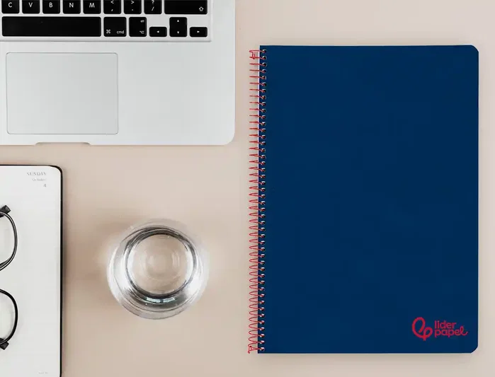 Liderpapel Cuaderno Espiral A4 Wonder Azul Marino 80 Hojas 90g Liderpapel Cuaderno Espiral A4 Wonder Azul Marino 80 Hojas 90g