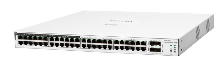 Aruba Instant On 1830 Switch 48 Puertos Gigabit con PoE+ (370W), 4 Puertos SFP, Conmutador Gestionado para PYME