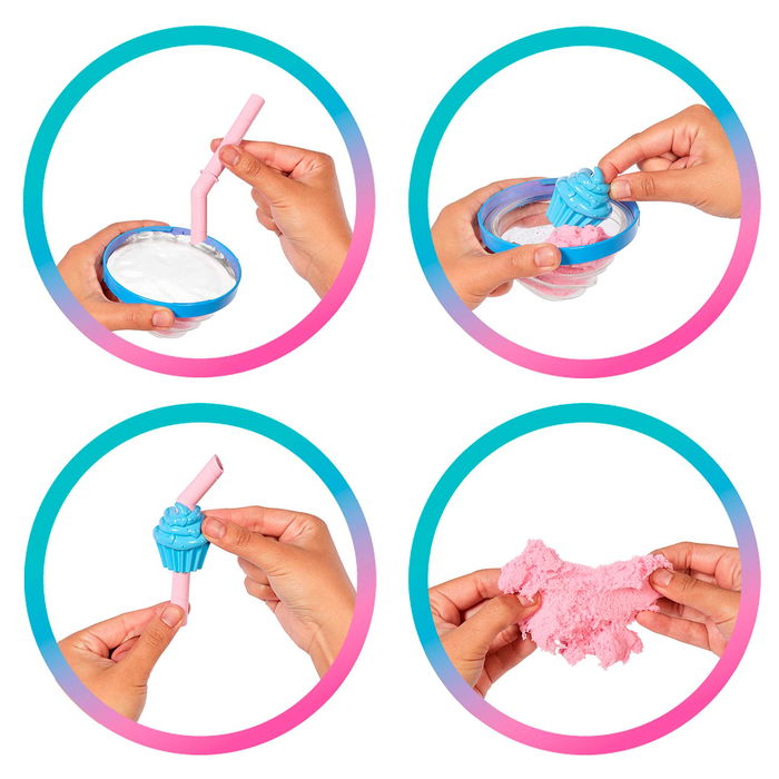 Barbie Pop Reveal Serie Dulces Cool Cupcake JFY61 Mattel Muñeca con Arena Moldeable y Accesorios Barbie Pop Reveal Serie Dulces Cool Cupcake JFY61 Mattel Muñeca con Arena Moldeable y Accesorios