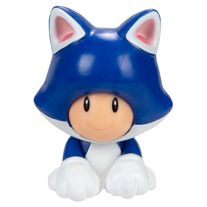 JAKKS PACIFIC Figura Toad Felino Super Mario Nintendo 6,5cm