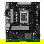 ASRock H810M-X WiFi LGA 1851 para Intel Core Ultra Series 2 DDR5-SDRAM hasta 128GB con WiFi y Bluetooth 5.0 Micro ATX
