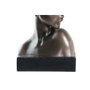 DKD Home Decor Figura de Resina Africana Negra y Cobriza Surtida