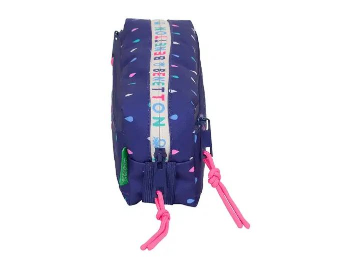Safta Estuche portatodo triple Benetton Drop