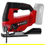 Einhell Sierra de Calar TC-JS 18 Li Solo (Sin Batería) para Madera, Plástico y Acero